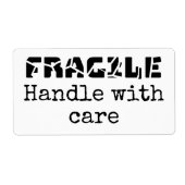 壊れやすい ラベル (正面)