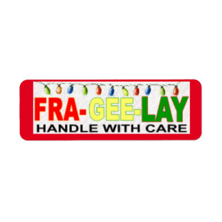 壊れやすい ラベル