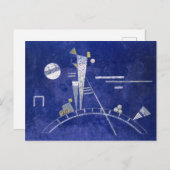 壊れやすい、1931年ワッシリー・カンディンスキー著 ポストカード (正面/裏面)