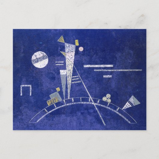 壊れやすい、1931年ワッシリー・カンディンスキー著 ポストカード (正面)