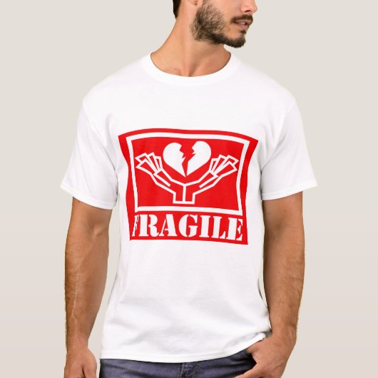 壊れやすい Tシャツ (正面)