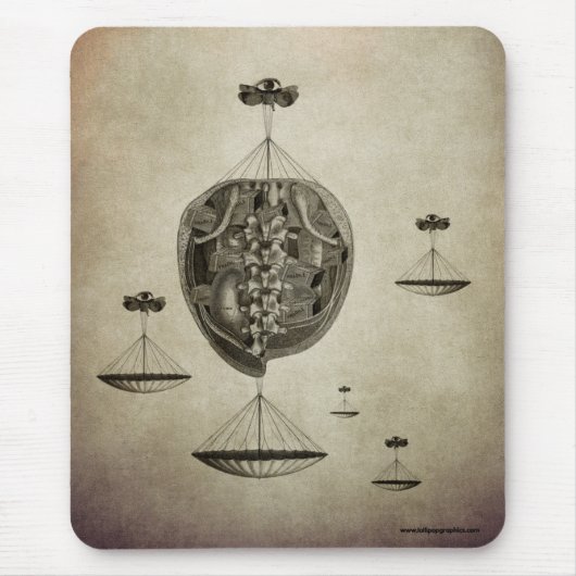 壊れやすいmousepad マウスパッド (正面)