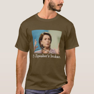 壊れる私のスピーカー Tシャツ
