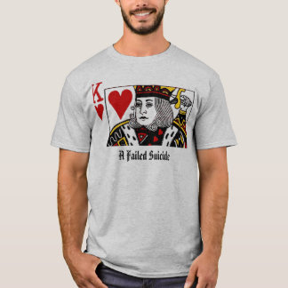 壊れる自殺の自殺王 Tシャツ