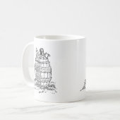 壊れ目のブラウニー コーヒーマグカップ (正面左)