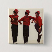 壊れ目 缶バッジ (正面)