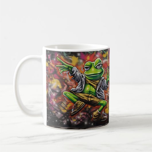 壊れ石 コーヒーマグカップ (左)