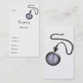 壊中時計のプロフィールカード 名刺 (正面/裏面)