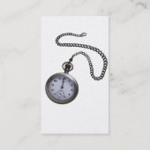 壊中時計のプロフィールカード 名刺 (裏面)