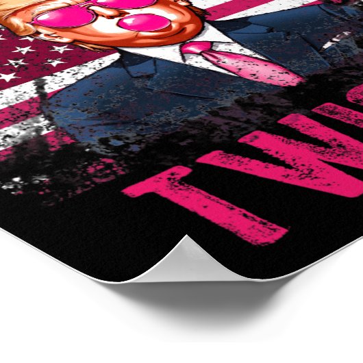 士官お茶が捩れたアイディアは無かった ポスター (角)