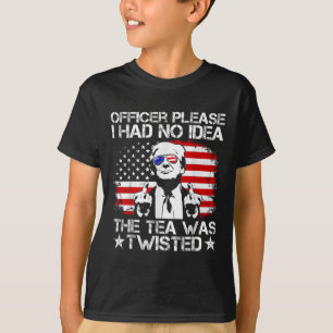 士官お願い私はアイディアを持っていなかった茶Usa F Tシャツ