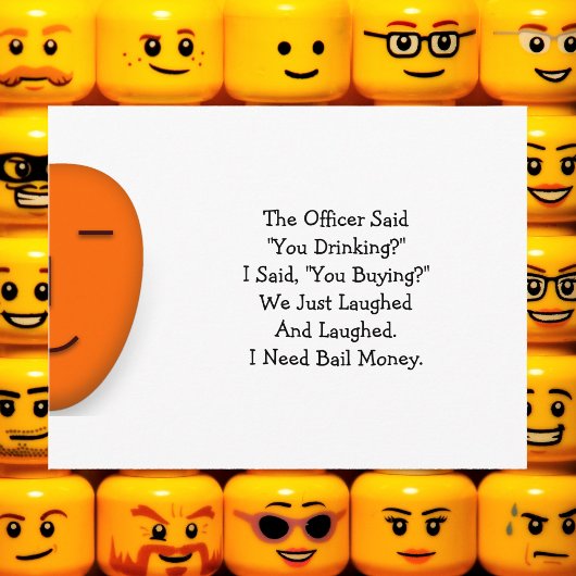 士官は飲むと言った…スマイルカード ポストカード