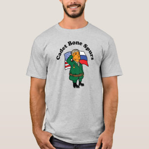 士官候補生の骨の拍車 Tシャツ