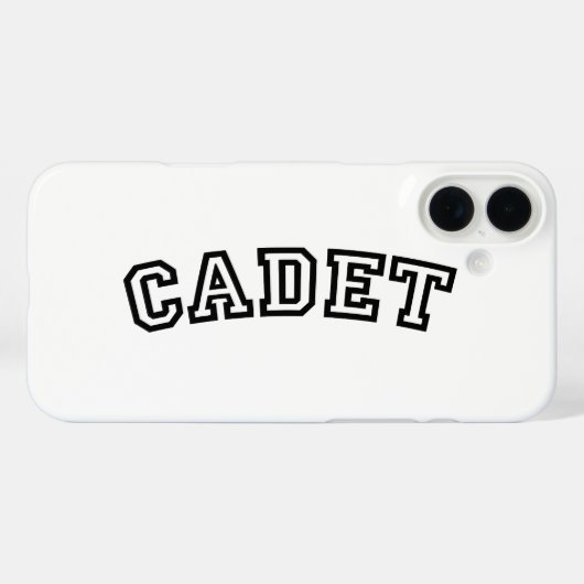 士官候補生 Case-Mate iPhoneケース (裏面 (横))