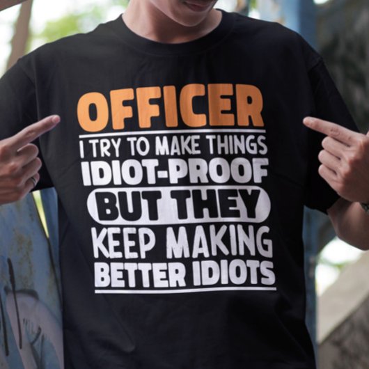 士官I物を作ろうとするおもしろい諺 Tシャツ