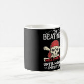 士気が高まるまで殴打は続く コーヒーマグカップ (正面右)