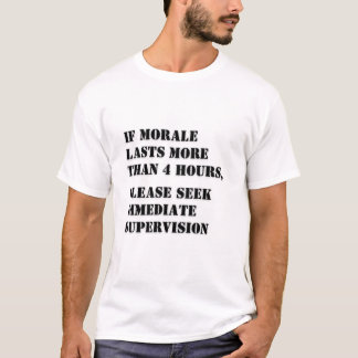 士気もしは続き、監督を求める Tシャツ