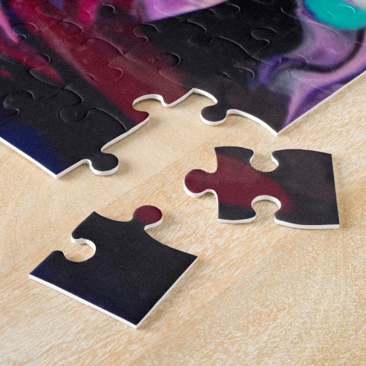 壮大さの道-渦巻、固体およびパステル ジグソーパズル (側面)