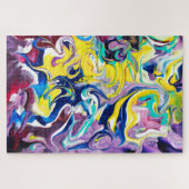 壮大さの道-渦巻、固体およびパステル ジグソーパズル (横)