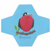 壮大なおもしろいフリードカー サッカーボール (フラット)