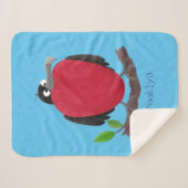 壮大なおもしろいフリードカー シェルパブランケット (正面(横))