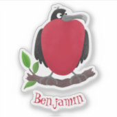 壮大なおもしろいフリードカー シール (正面)