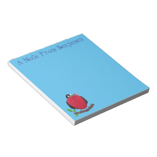 壮大なおもしろいフリードカー ノートパッド (アングル)