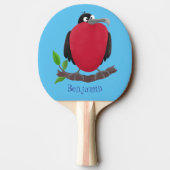 壮大なおもしろいフリードカー 卓球ラケット (裏面)