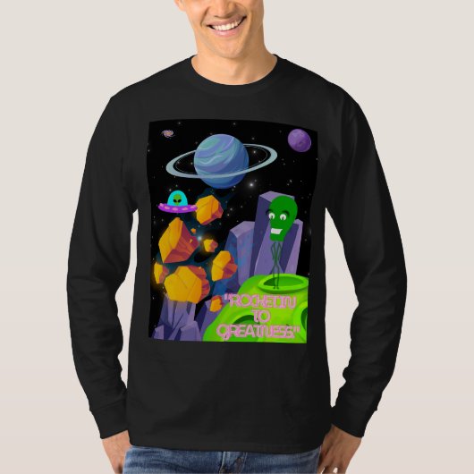 壮大なる飛翔 Tシャツ (正面)