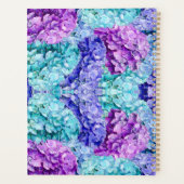 壮大なアジサイの花、パーソナライズ可能 プランナー手帳 (裏面)