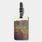 壮大なアドベンチャーラゲージタグ ラゲッジタグ (正面縦)