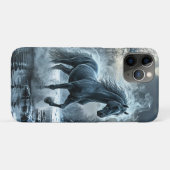 壮大なエーテルの馬のギャロッピング Case-Mate iPhoneケース (裏面(横))
