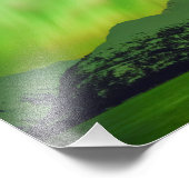 壮大なオーロラ フォトプリント            (角)