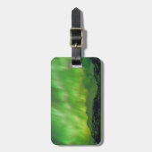 壮大なオーロラ ラゲッジタグ (正面縦)