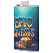 壮大なクエスト フラスク (左)