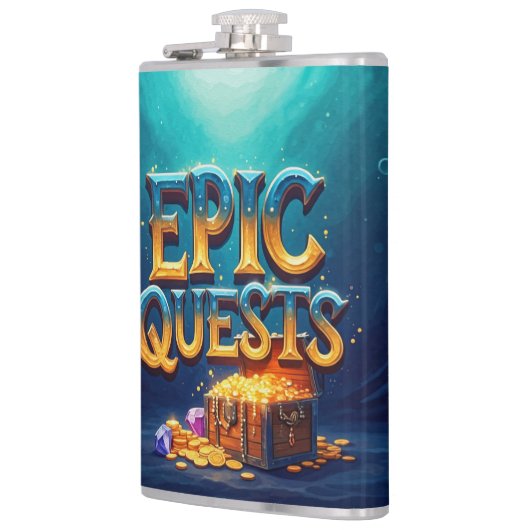 壮大なクエスト フラスク (左)