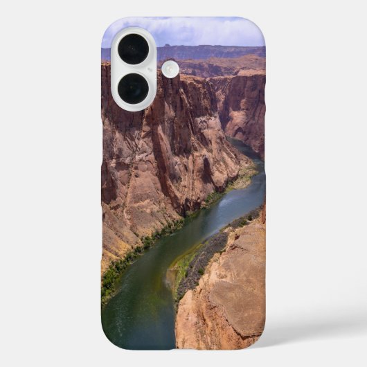 壮大なグランドキャニオンとコロラド川の風景 Case-Mate iPhoneケース (裏面)