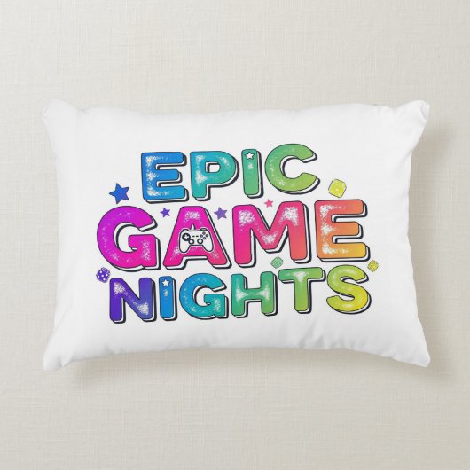 壮大なゲームナイト。 アクセントクッション (正面)