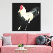 壮大なコケレルNo 1 キャンバスプリント (インサイチュ (リビング))