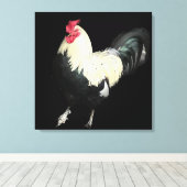 壮大なコケレルNo 1 キャンバスプリント (インサイチュ (ウッドフロア))