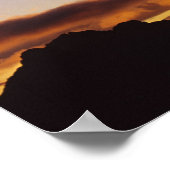 壮大なサンライズアットジョシュアツリー国立公園 ポスター (角)