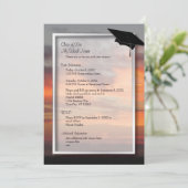 壮大なサンライズクラス再会招待状 招待状 (スタンド正面)