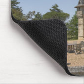 壮大なシャトー・ド・プレサックとガーデン マウスパッド (コーナー)