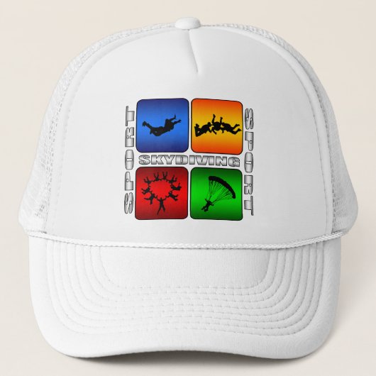 壮大なスカイダイビング キャップ (正面)