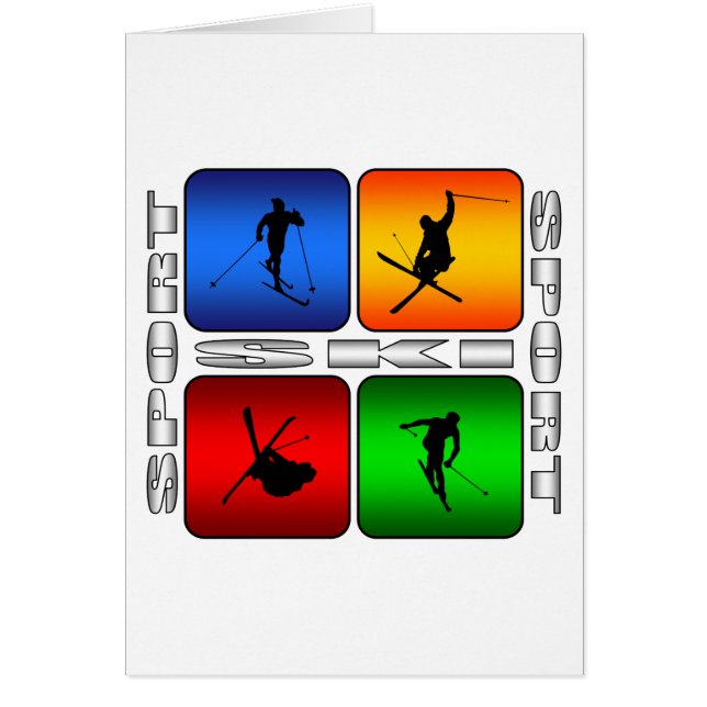 壮大なスキー (正面)