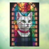 壮大なステンドグラスの窓モザイクカラフルド ウィンドウサイン (シート3)