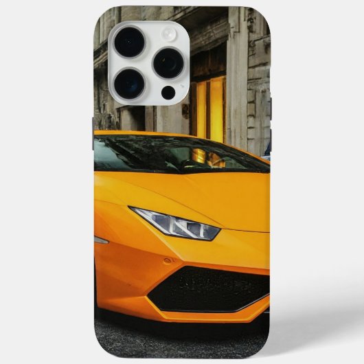 壮大なスーパーカーiPhone 15 Pro Maxケースデザイン Case-Mate iPhoneケース (裏面)