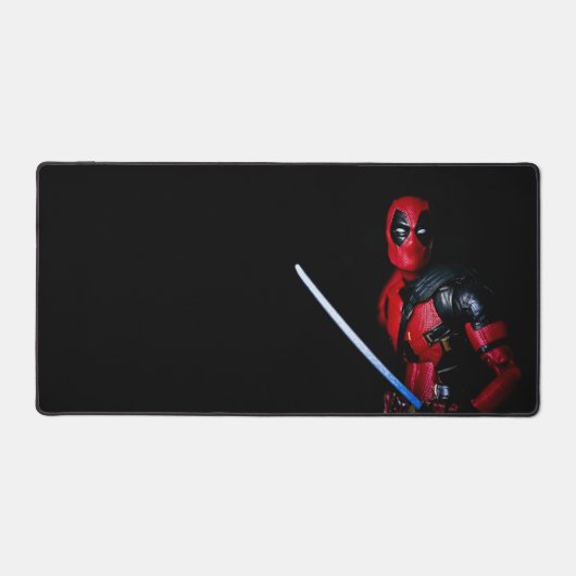 壮大なスーパーヒーロー玩具写真 デスクマット (正面)