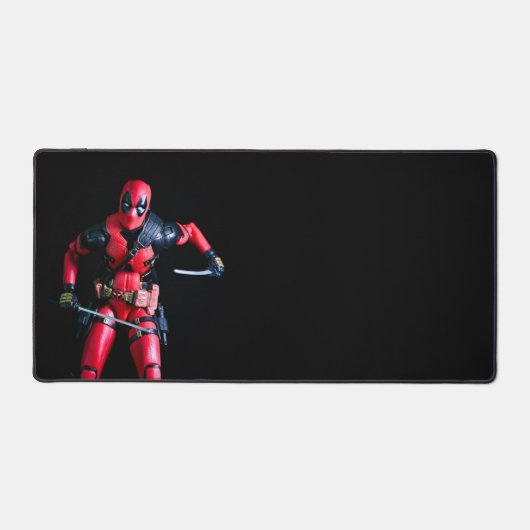 壮大なスーパーヒーロー玩具写真 デスクマット (正面)