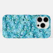 壮大なターコイズの紫陽花の花 Case-Mate iPhoneケース (裏面 (横))
